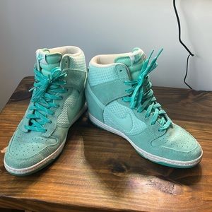 Nike Dunk Sky Hi sneakers in Artisan Teal